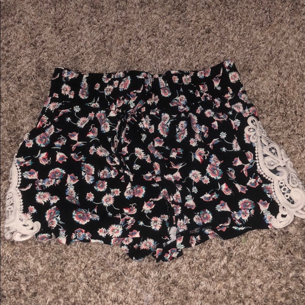 High waisted shorts